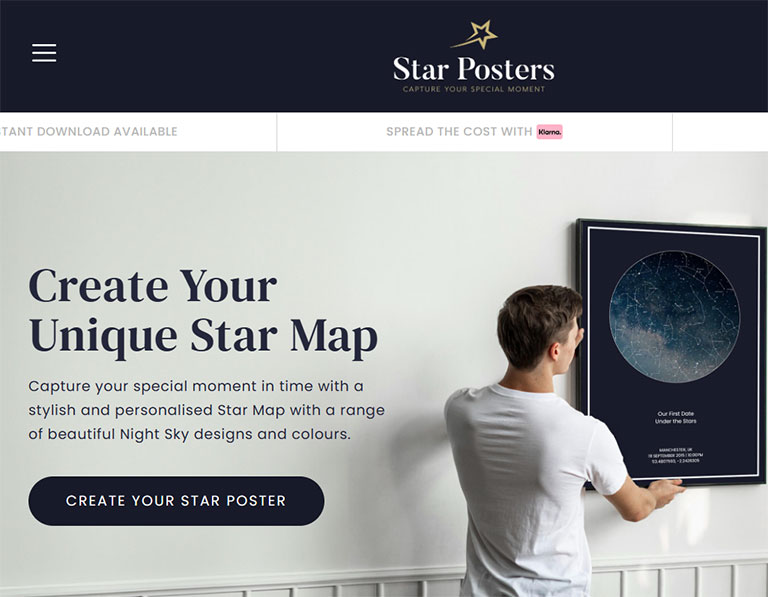 Starposters - Homepage